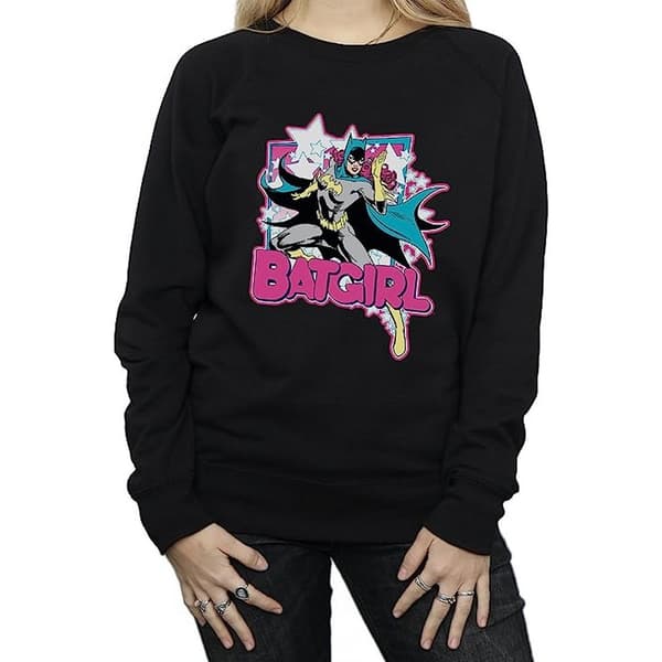 DC Comics Womens/Ladies Leap Batgirl Sweatshirt