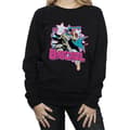 Miniatyrbilde 2 av 5: DC Comics Womens/Ladies Leap Batgirl Sweatshirt