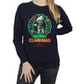 Miniatyrbild 4 av 5: National Lampoon´s Christmas Vacation Dam/Tjej Merry Clarkmas Sweatshirt
