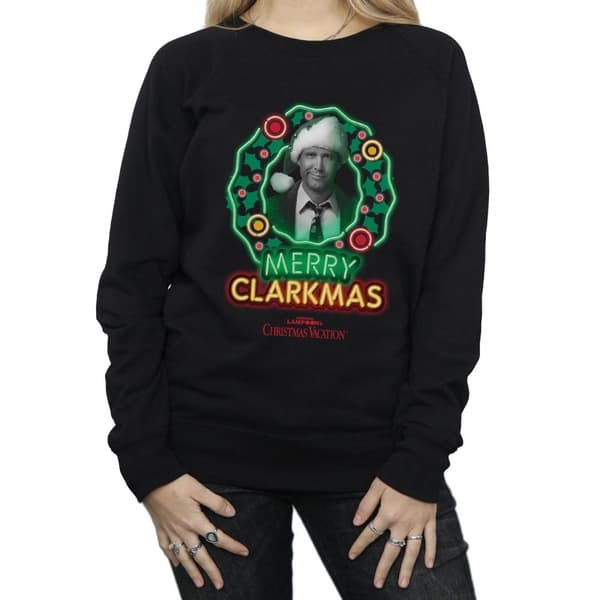 National Lampoon´s Christmas Vacation Dam/Tjej Merry Clarkmas Sweatshirt