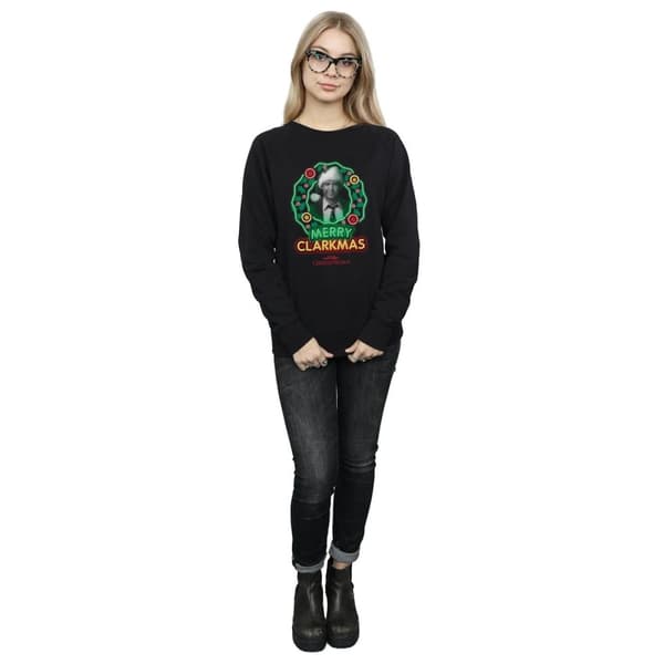 National Lampoon´s Christmas Vacation Dam/Tjej Merry Clarkmas Sweatshirt