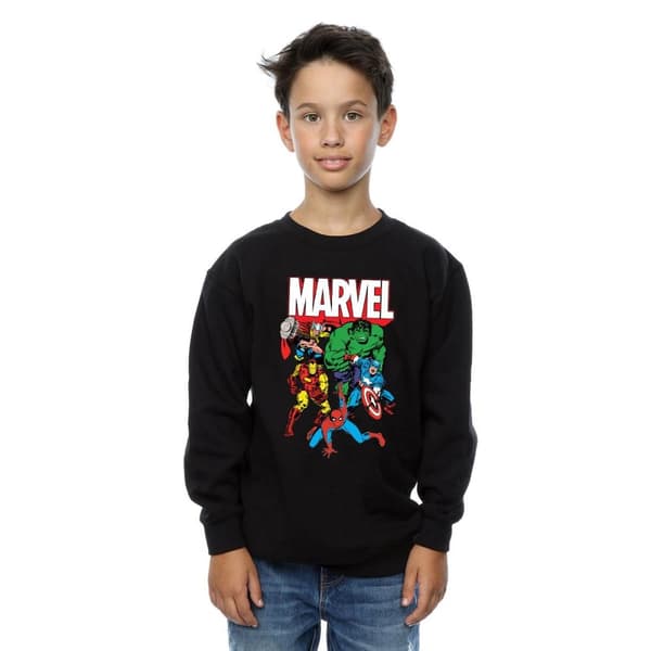 Marvel Avengers Boys Group Shot Sweatshirt
