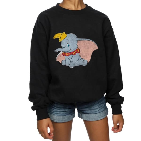 Dumbo Klassisk sweatshirt för flickor