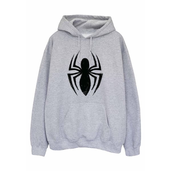 Spider-Man Mens Ultimate Spider Logo Hoodie