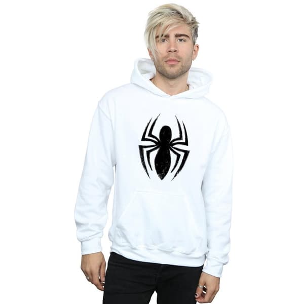 Spider-Man Mens Ultimate Spider Logo Hoodie