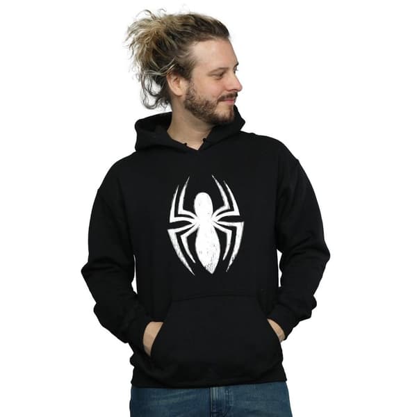 Spider-Man Mens Ultimate Spider Logo Hoodie