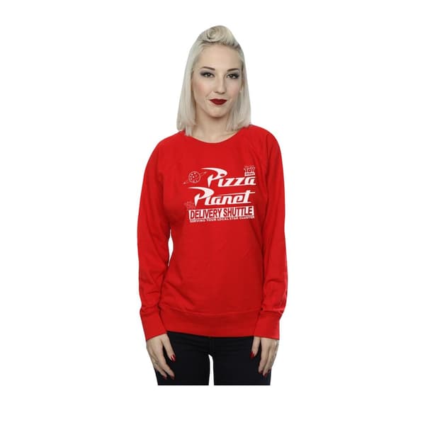 Toy Story Womens/Ladies Pizza Planet Logo Sweatshirt