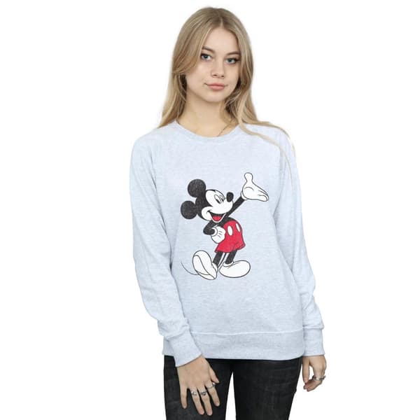 Mickey Mouse Womens/Ladies Traditional Wave Sweatshirt