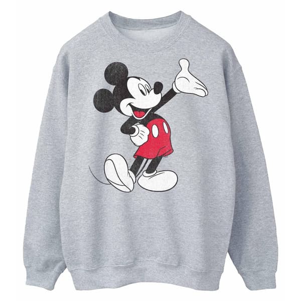 Mickey Mouse Womens/Ladies Traditional Wave Sweatshirt