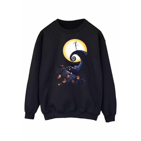 Nightmare Before Christmas Womens/Ladies Cemetery Sweatshirt