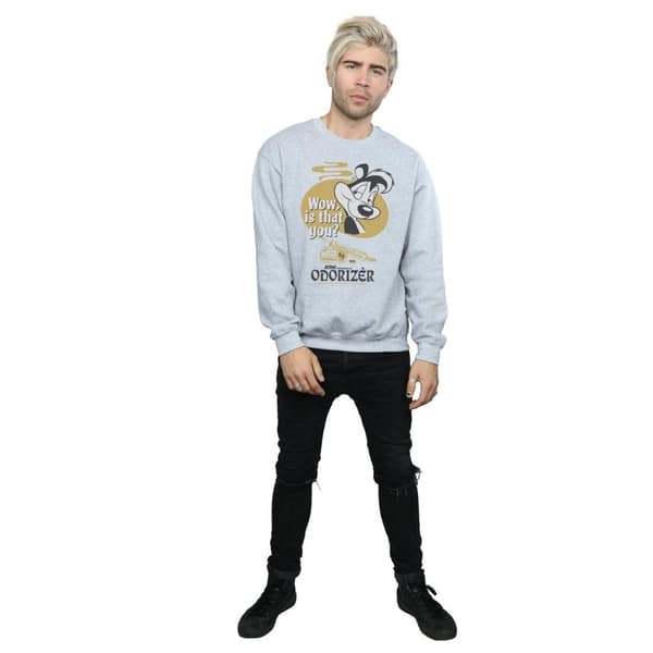 Looney Tunes Mens Odorizer Pepe Le Pew Sweatshirt