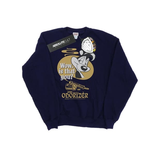 Looney Tunes Mens Odorizer Pepe Le Pew Sweatshirt