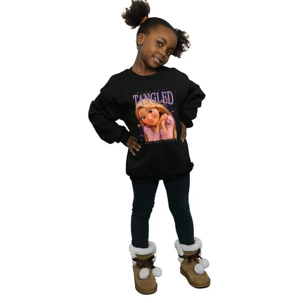 Tangled Girls Rapunzel Montage Sweatshirt