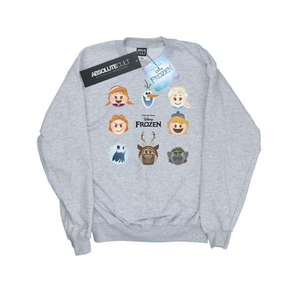 Frozen Girls Head Sweatshirt