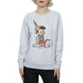 Miniatyrbillede 1 af 5: Pinocchio Womens/Ladies Classic Heather Sweatshirt