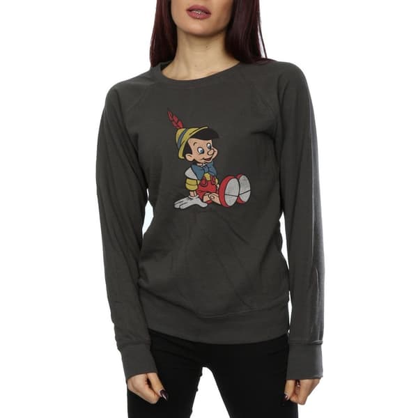 Pinocchio Womens/Ladies Classic Heather Sweatshirt