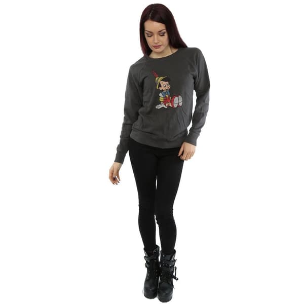 Pinocchio Womens/Ladies Classic Heather Sweatshirt
