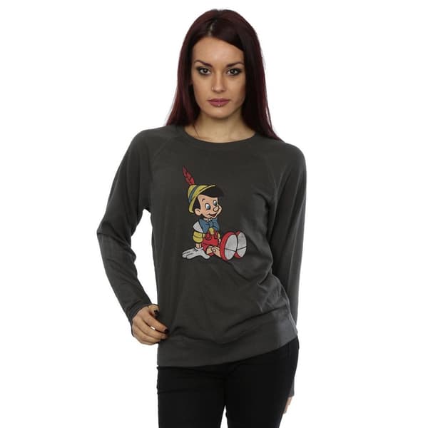 Pinocchio Womens/Ladies Classic Heather Sweatshirt