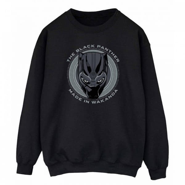 Black Panther Womens/Ladies Made In Wakanda Sweatshirt