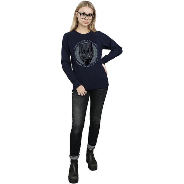 Black Panther Womens/Ladies Made In Wakanda Sweatshirt