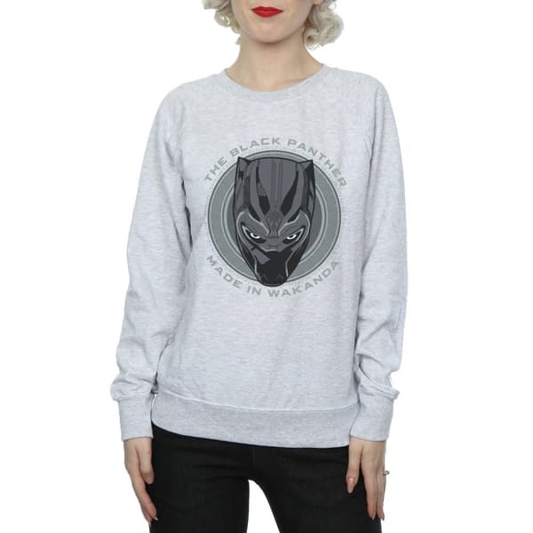 Black Panther Womens/Ladies Made In Wakanda Sweatshirt