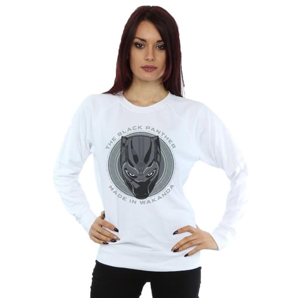 Black Panther Womens/Ladies Made In Wakanda Sweatshirt