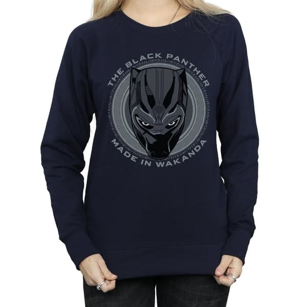 Black Panther Womens/Ladies Made In Wakanda Sweatshirt