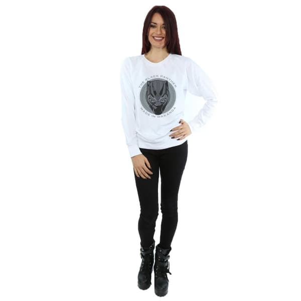 Black Panther Womens/Ladies Made In Wakanda Sweatshirt