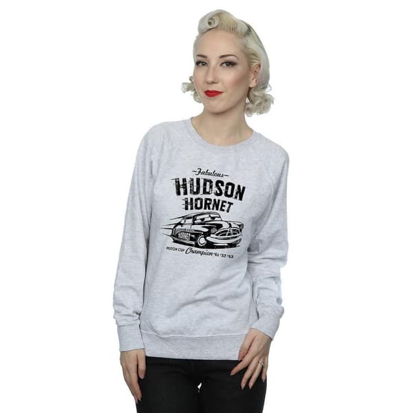 Cars Womens/Ladies Hudson Hornet Heather Sweatshirt