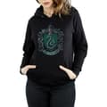 Miniatyrbild 3 av 5: Harry Potter Huvtröja i Slytherin-bomull för damer/damer