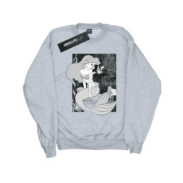 The Little Mermaid Sweatshirt i bomull för flickor