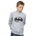 Miniatyrbillede 2 af 3: Batman Boys Sketch Logo Sweatshirt