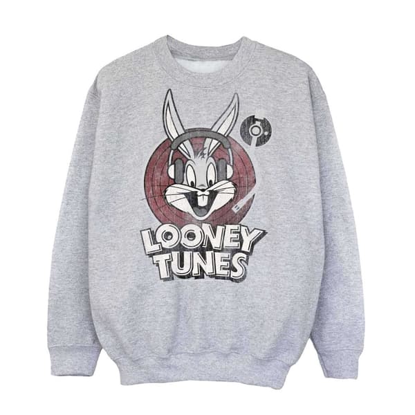 Looney Tunes Boys Bugs Bunny Circle Logo Sweatshirt