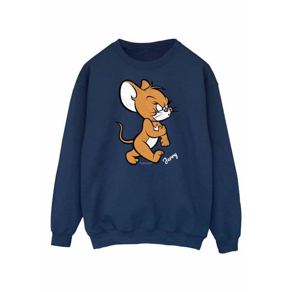 Tom and Jerry Womens/Ladies Angry Mouse Cotton Sweatshirt