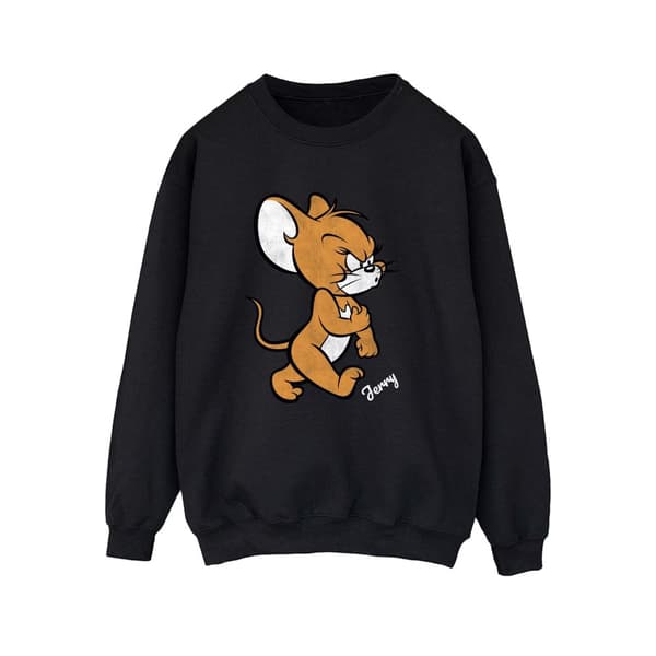 Tom and Jerry Womens/Ladies Angry Mouse Cotton Sweatshirt