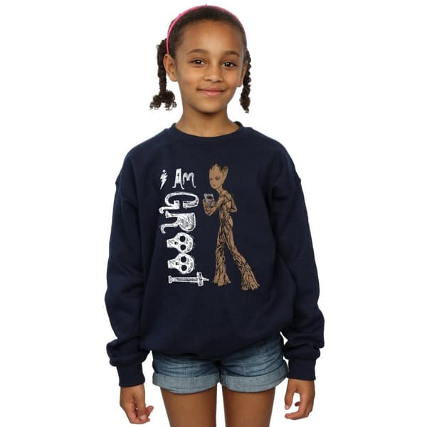 Avengers Infinity War Girls I Am Teenage Groot Sweatshirt