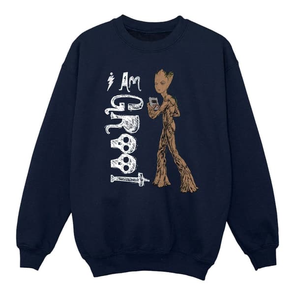 Avengers Infinity War Girls I Am Teenage Groot Sweatshirt