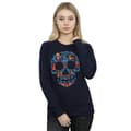 Miniatyrbillede 2 af 4: Coco Womens/Ladies Skull Cotton Sweatshirt
