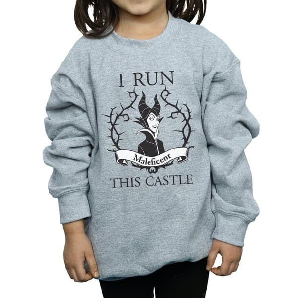 Maleficent Girls I Run This Castle Sweatshirt i bomull