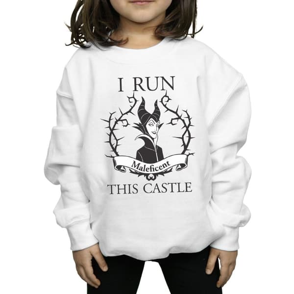 Maleficent Girls I Run This Castle Sweatshirt i bomull