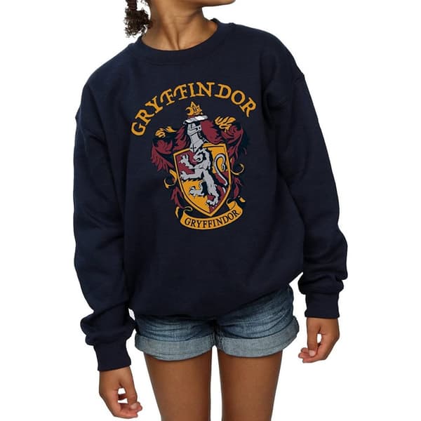 Harry Potter Girls Gryffindor Cotton Sweatshirt