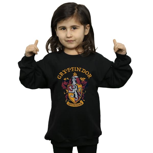 Harry Potter Girls Gryffindor Cotton Sweatshirt