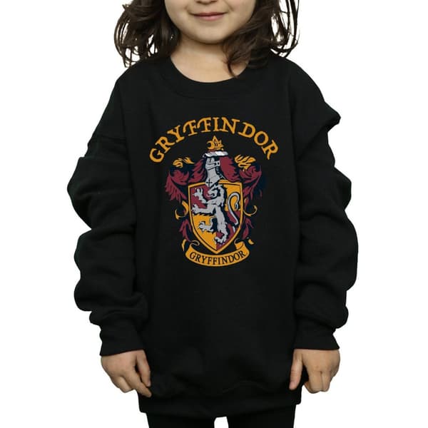 Harry Potter Girls Gryffindor Cotton Sweatshirt