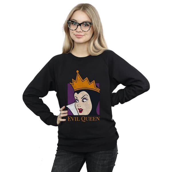 Snow White And The Seven Dwarfs Sweatshirt i bomull från Evil Queen, dam/dam