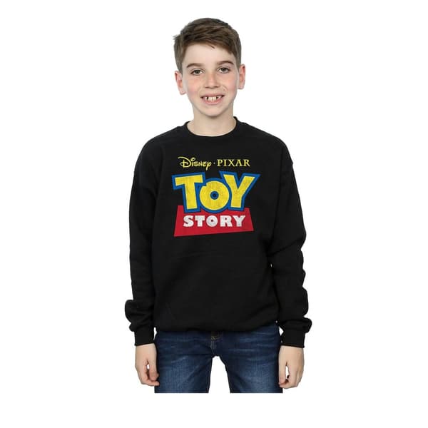 Toy Story Pojkar - Sweatshirt i bomull med logotyp