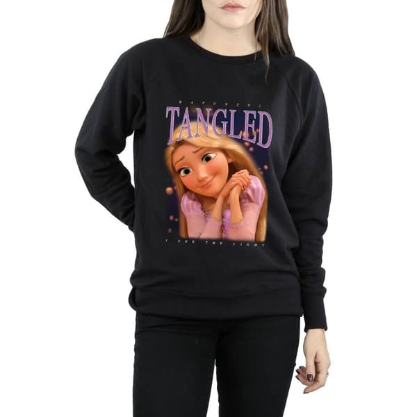 Tangled Womens/Ladies Rapunzel Montage Sweatshirt