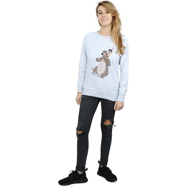 Jungle Book Womens/Ladies Classic Mowgli And Baloo Sweatshirt