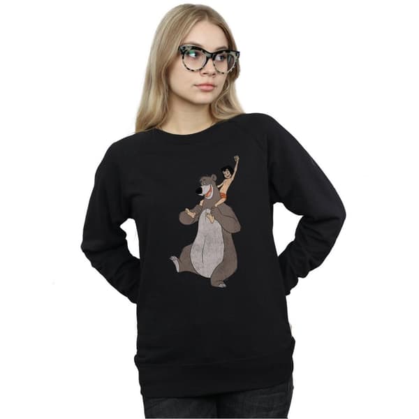 Jungle Book Womens/Ladies Classic Mowgli And Baloo Sweatshirt
