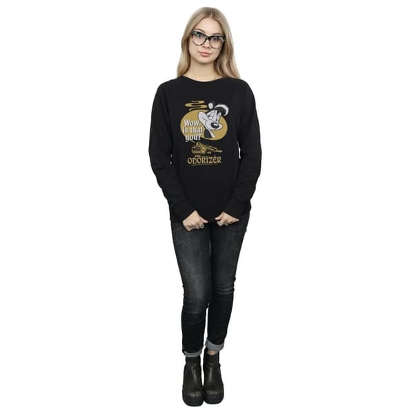 Looney Tunes Dam/Tjej Odorizer Pepe Le Pew Sweatshirt
