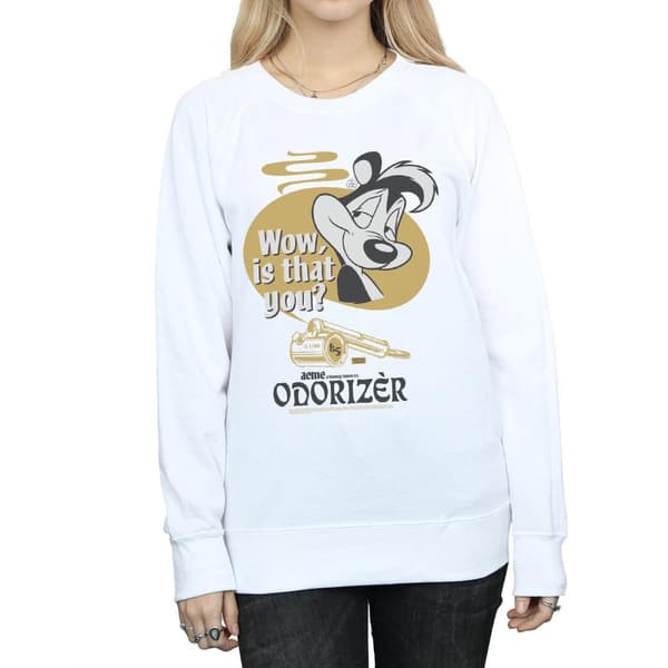 Looney Tunes Dam/Tjej Odorizer Pepe Le Pew Sweatshirt